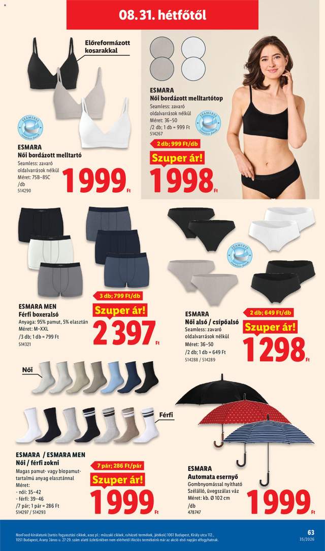 Új Lidl akciós újság 08.27.