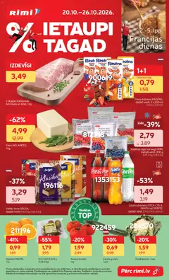 Skatīt Rimi akciju bukletu, derīgs no 20.10.2026.