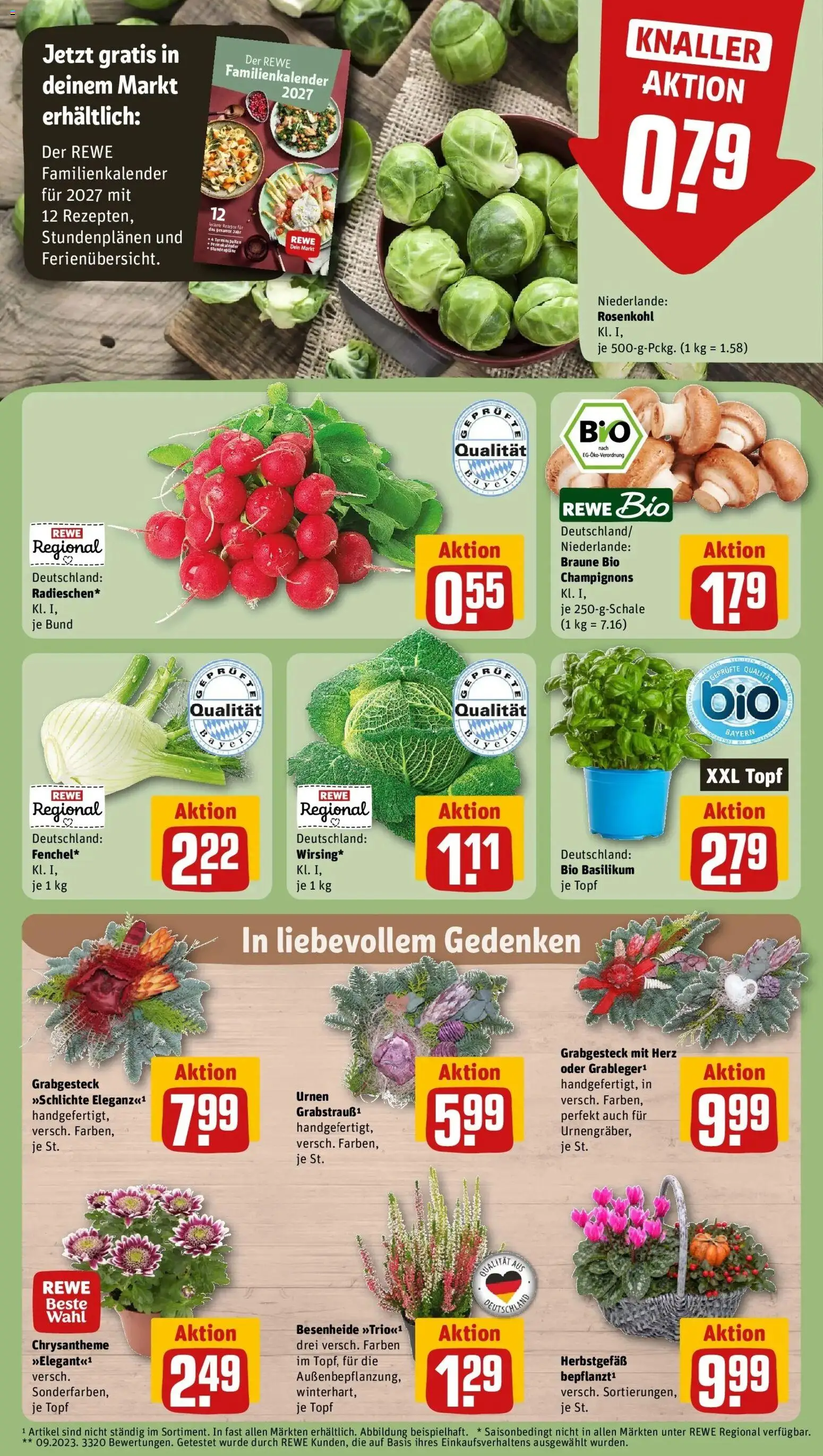 Vorschau von dem Prospekt des Geschäftes Rewe, gültig ab dem 19.10.2026