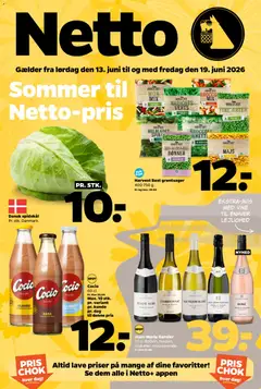 Eksempel på tilbudsavis Netto - Tilbudsavis uge 25 fra butik Netto gyldig fra 13/06/2026