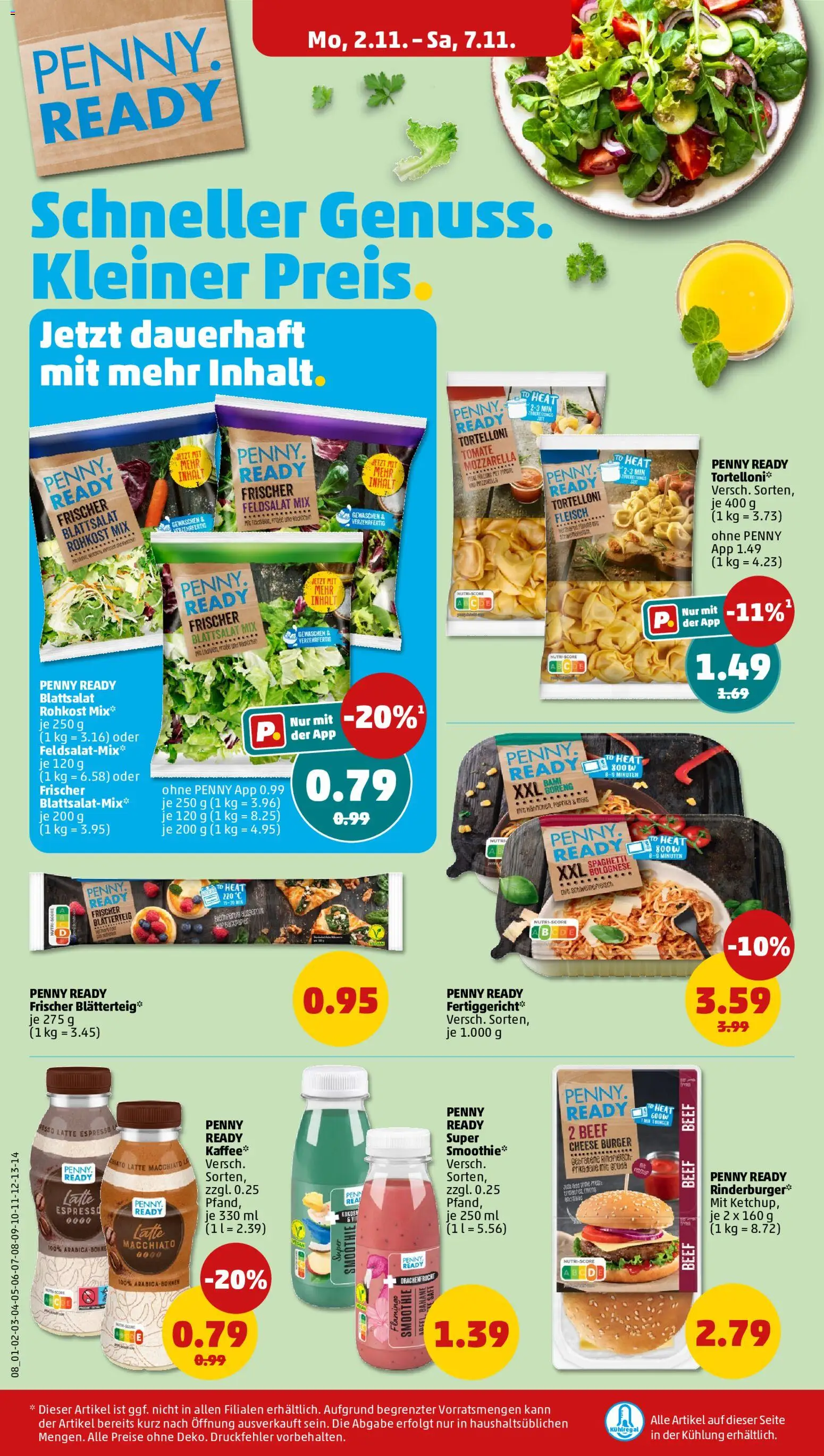 Vorschau von dem Prospekt des Geschäftes Penny, gültig ab dem 02.11.2026
