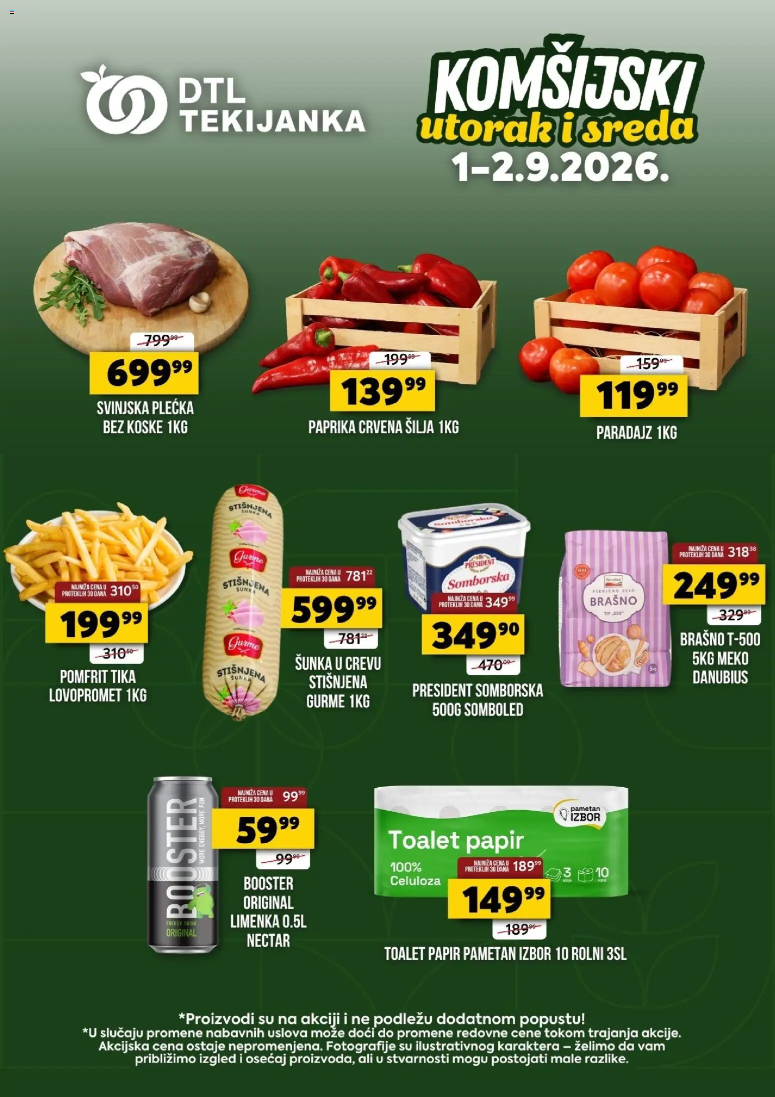 Pregled Tekijanka kataloga - važi od 01.09.2026