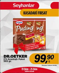 Seyhanlar Market Seyhanlar Market Katalog 19.10.2026 - Broşürünün önizlemesi