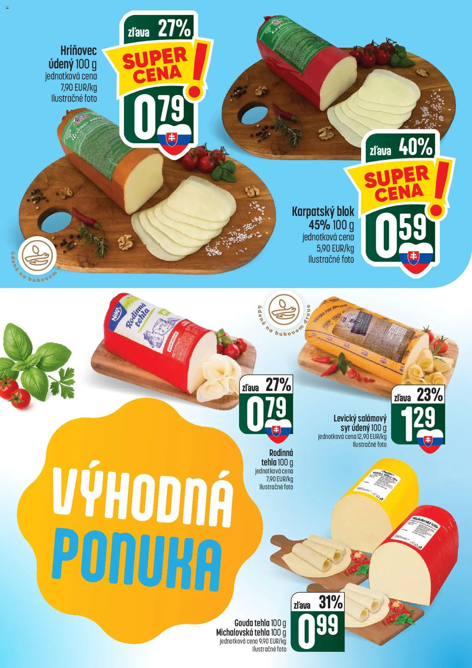 Náhľad COOP Jednota letáku platného od 01.10.2026 - Syr, Gouda