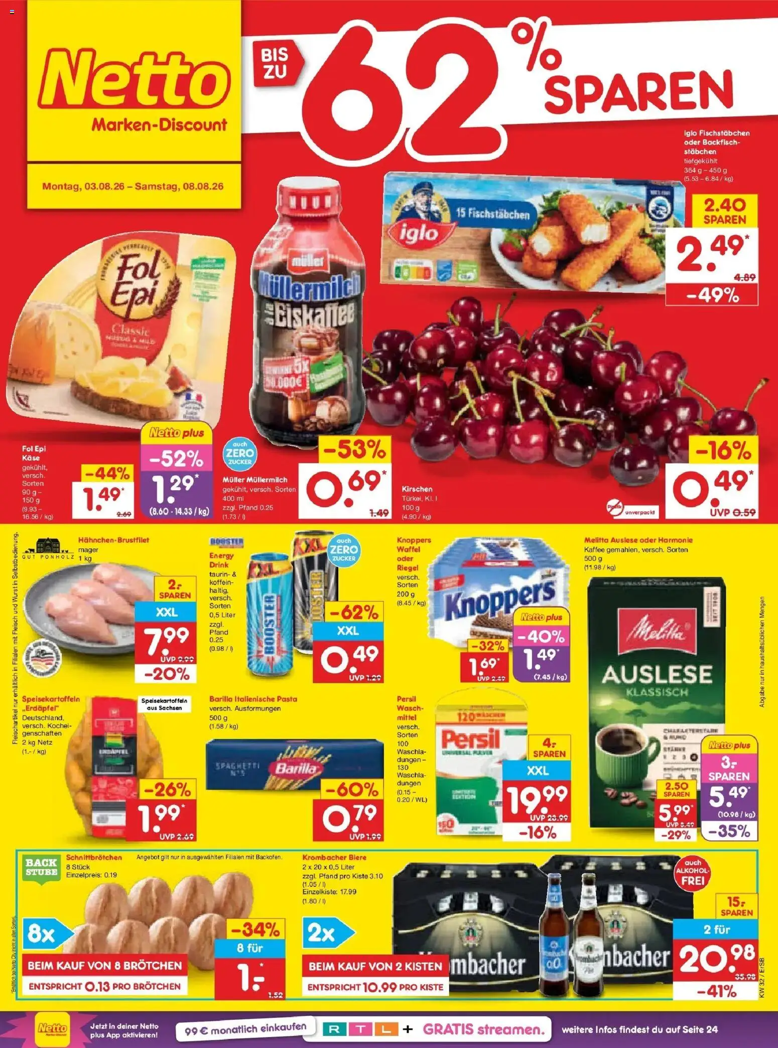 Vorschau von dem Prospekt des Geschäftes Netto Marken-Discount, gültig ab dem 03.08.2026
