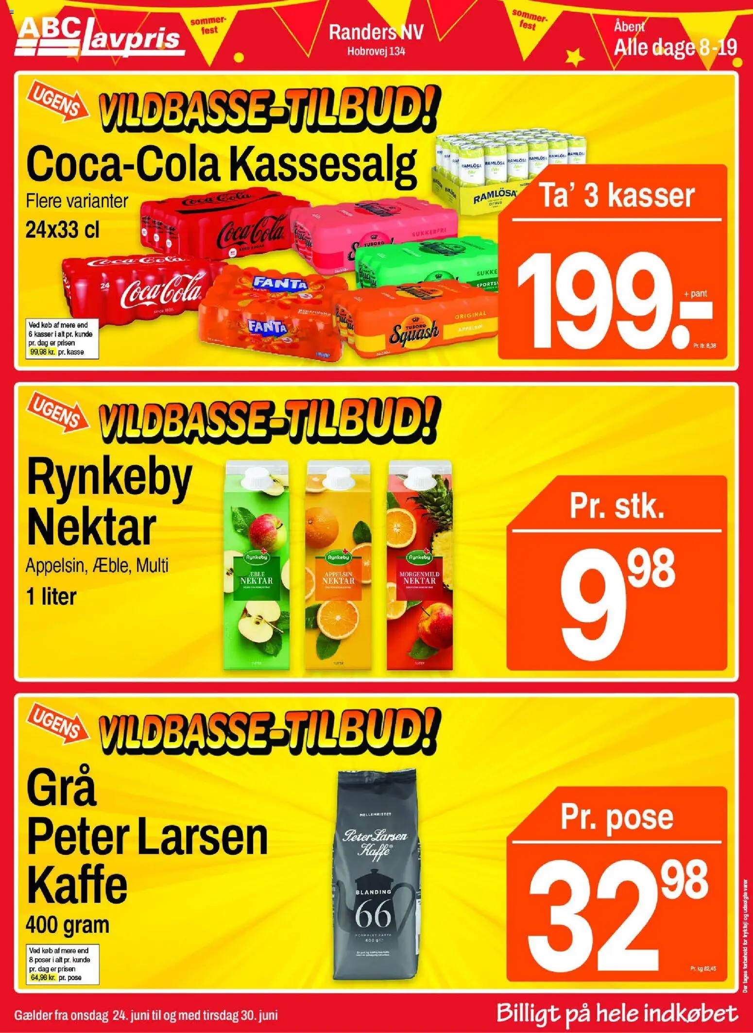 Eksempel på tilbudsavis Abc Lavpris - Tilbudsavis uge 26 fra butik Abc Lavpris gyldig fra 24/06/2026