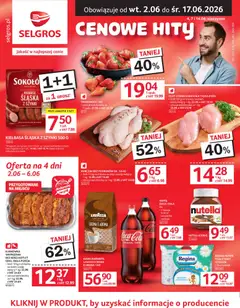 Pogląd gazetki "Selgros cash&carry gazetka" ze sklepu Selgros cash&carry ważnej od 02.06.2026