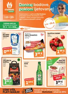 Pregled letka Studenac Katalog trgovine Studenac vrijedi od 29.04.2026