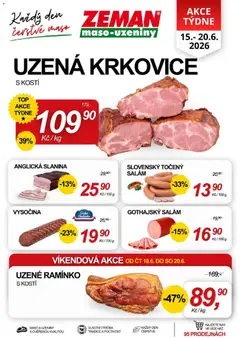 Náhled nabídky: Prodejny Zeman Prodejny Zeman leták platný od 15.06.2026