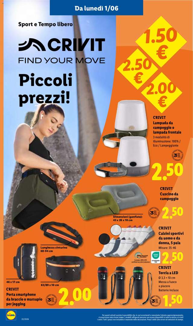 Nuovo volantino Lidl dal 28/05