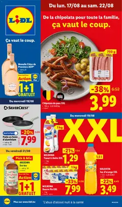 Prévisualisation de Folder week 34 du magasin Lidl formulaire valide 17/08/2026