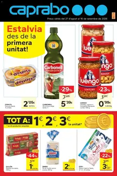 Vista previa del folleto de la tienda Caprabo válido desde el 17/09/2026 