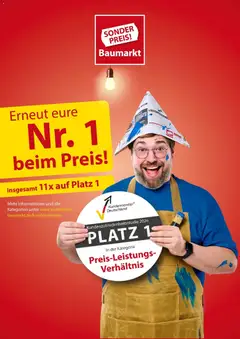 Vorschau von dem Prospekt des Geschäftes Sonderpreis Baumarkt, gültig ab dem 26.09.2026
