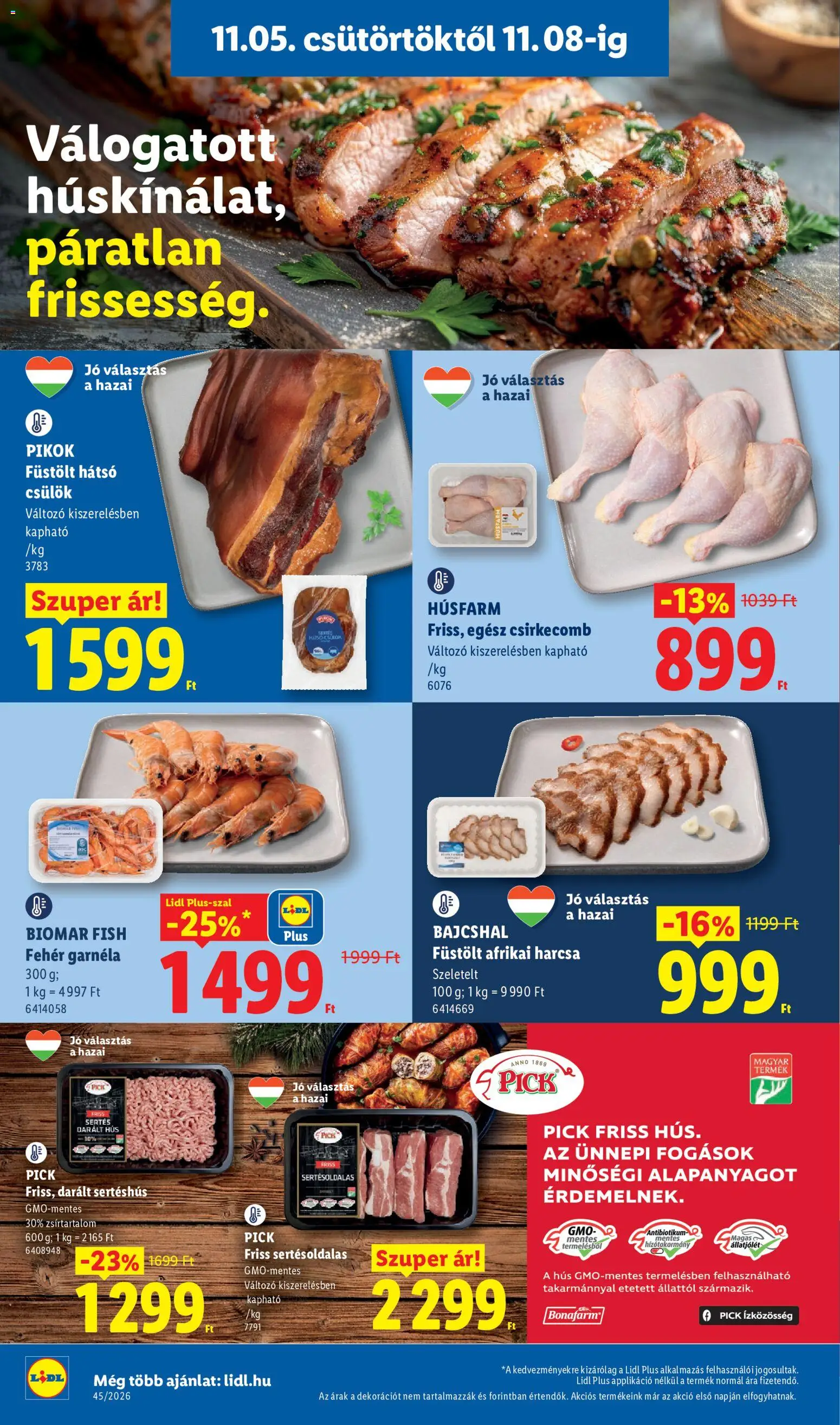 Lidl - Lidl akciós újság megtekintése, amely érvényes 2026.11.05.-től