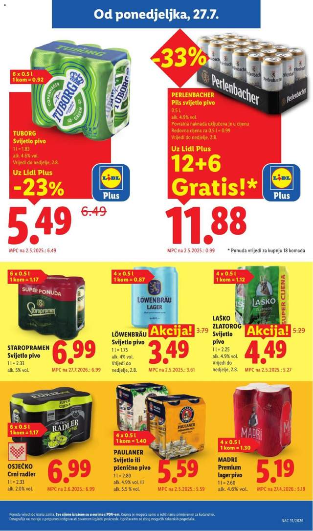 Novi Lidl katalog od 23.07.