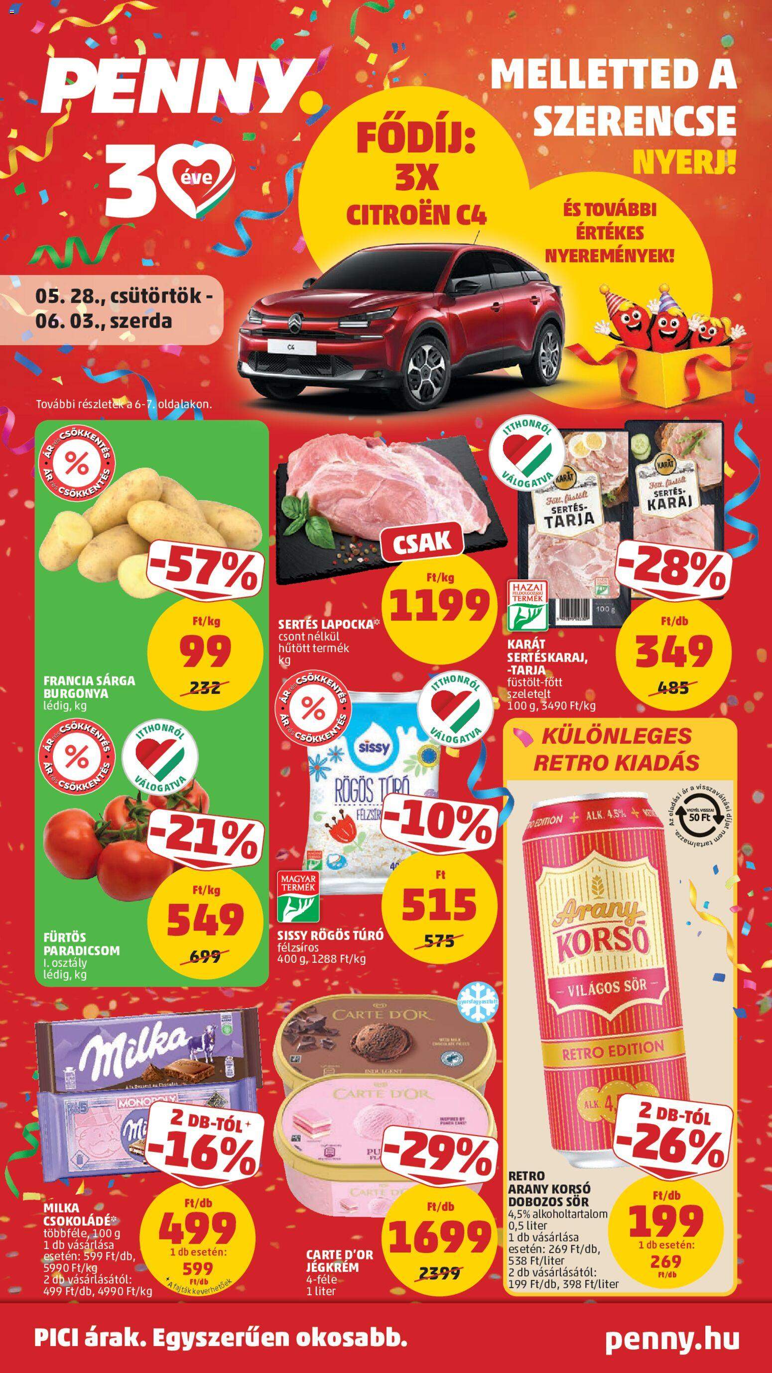 Akciós újság Penny 05.28.