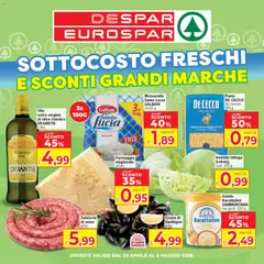 Anteprima dell'opuscolo Eurospar volantino Sardegna dal negozio Eurospar valido da 23/04/2026