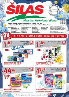 Šilas parduotuvės leidinio Šilas leidinys galiojančio nuo 2026.08.12 peržiūra