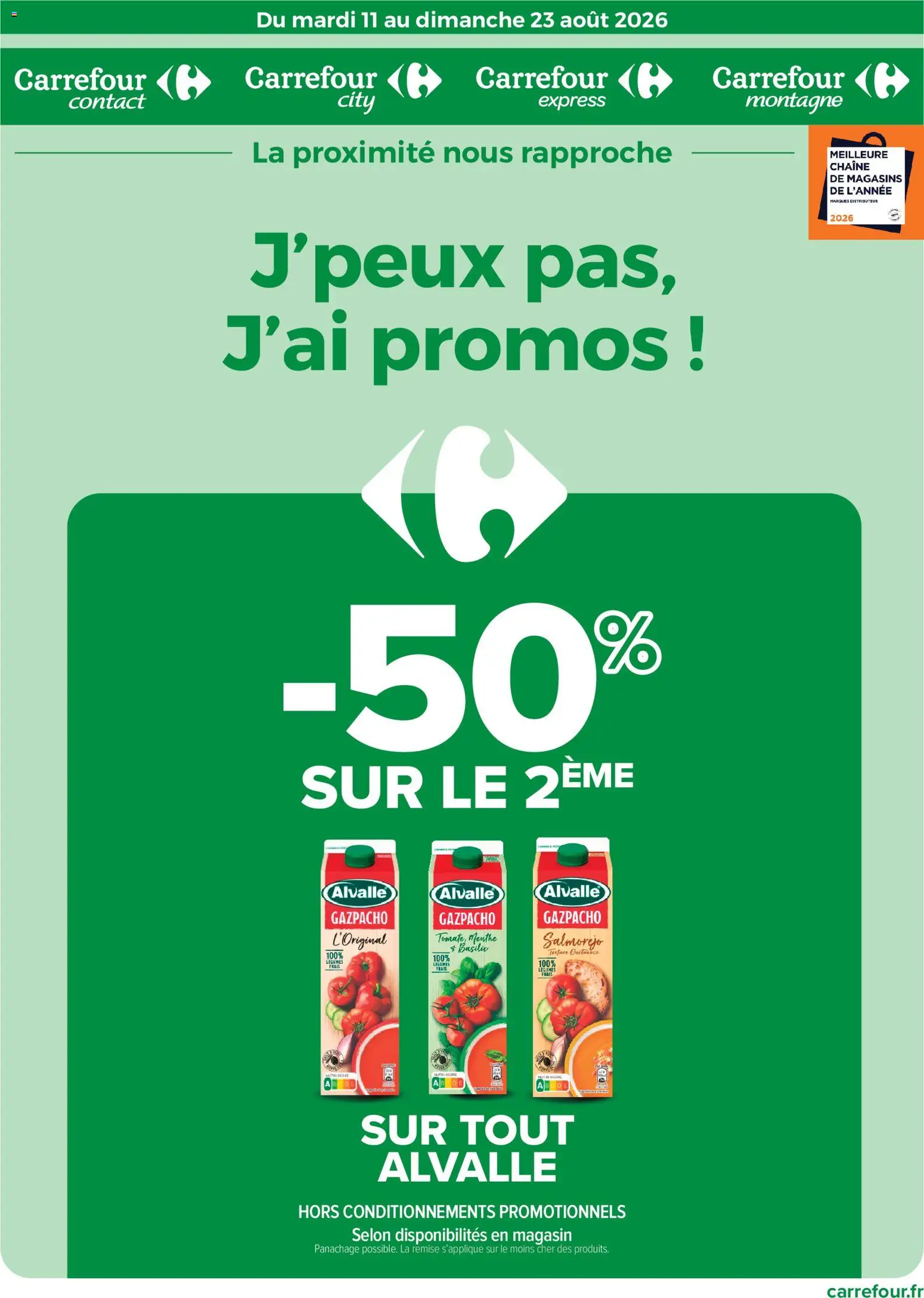 Prévisualisation de Carrefour City catalogue du magasin Carrefour City formulaire valide 11/08/2026