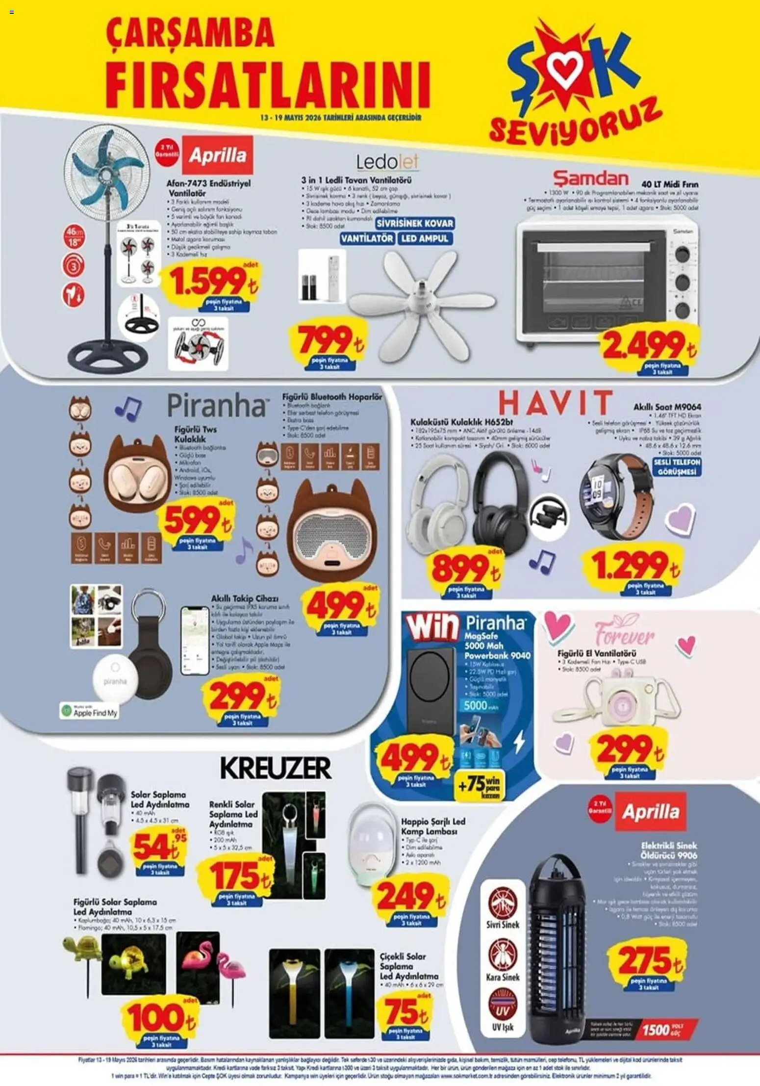 Şok Market Şok Market Katalog 13.05.2026 - Broşürünün önizlemesi
