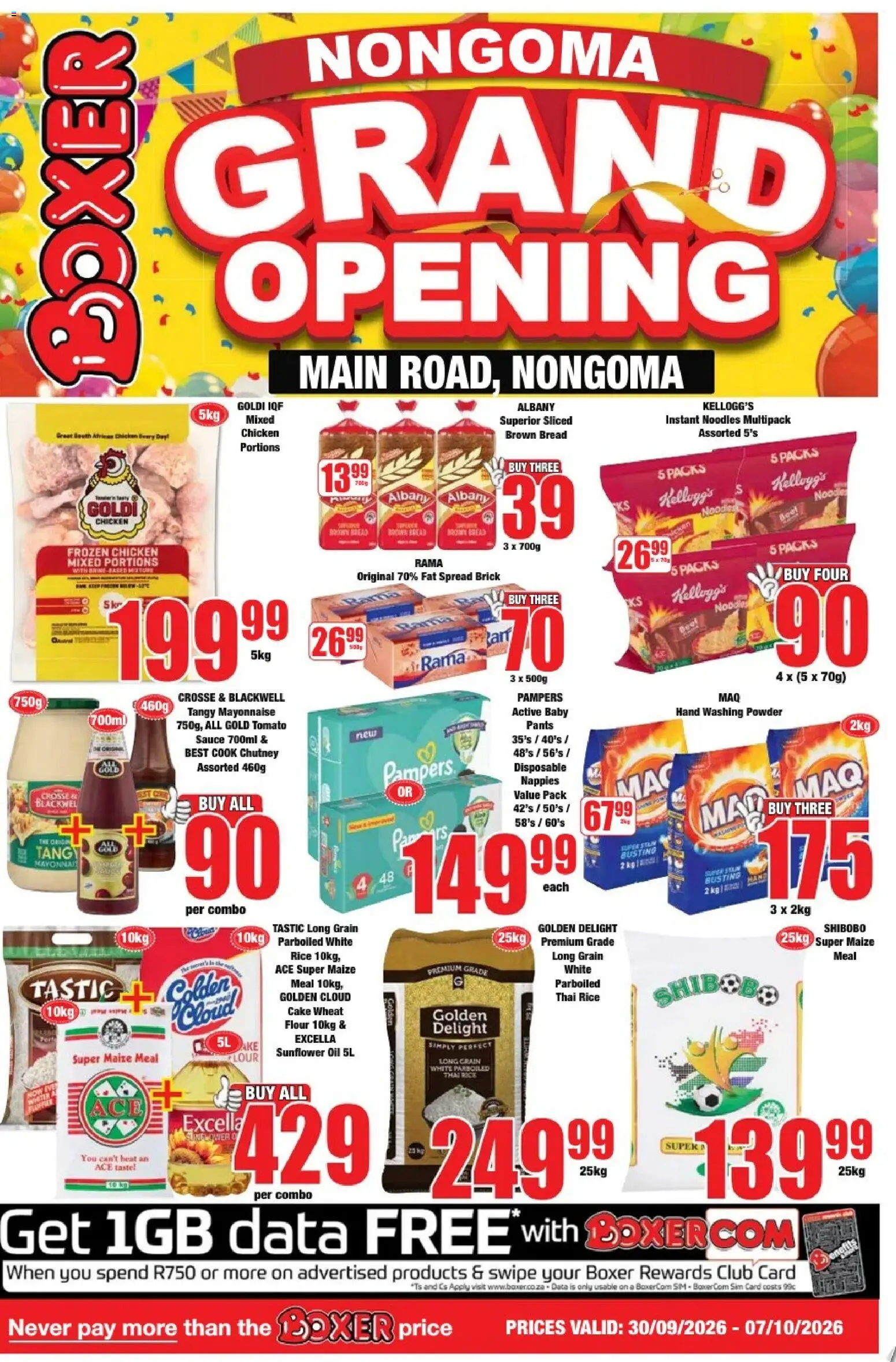 Preview of Boxer flyer valid from 30/09/2026