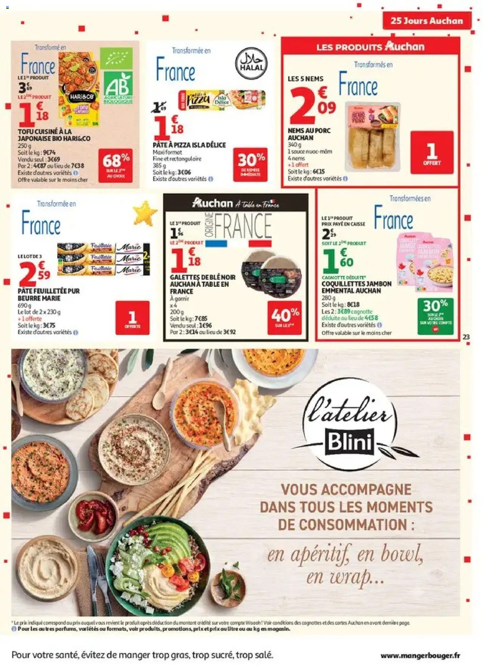 Prévisualisation de Auchan catalogue du magasin Auchan formulaire valide 27/10/2026