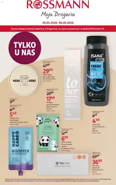 Pogląd gazetki "Rossmann gazetka" ze sklepu Rossmann ważnej od 30.04.2026