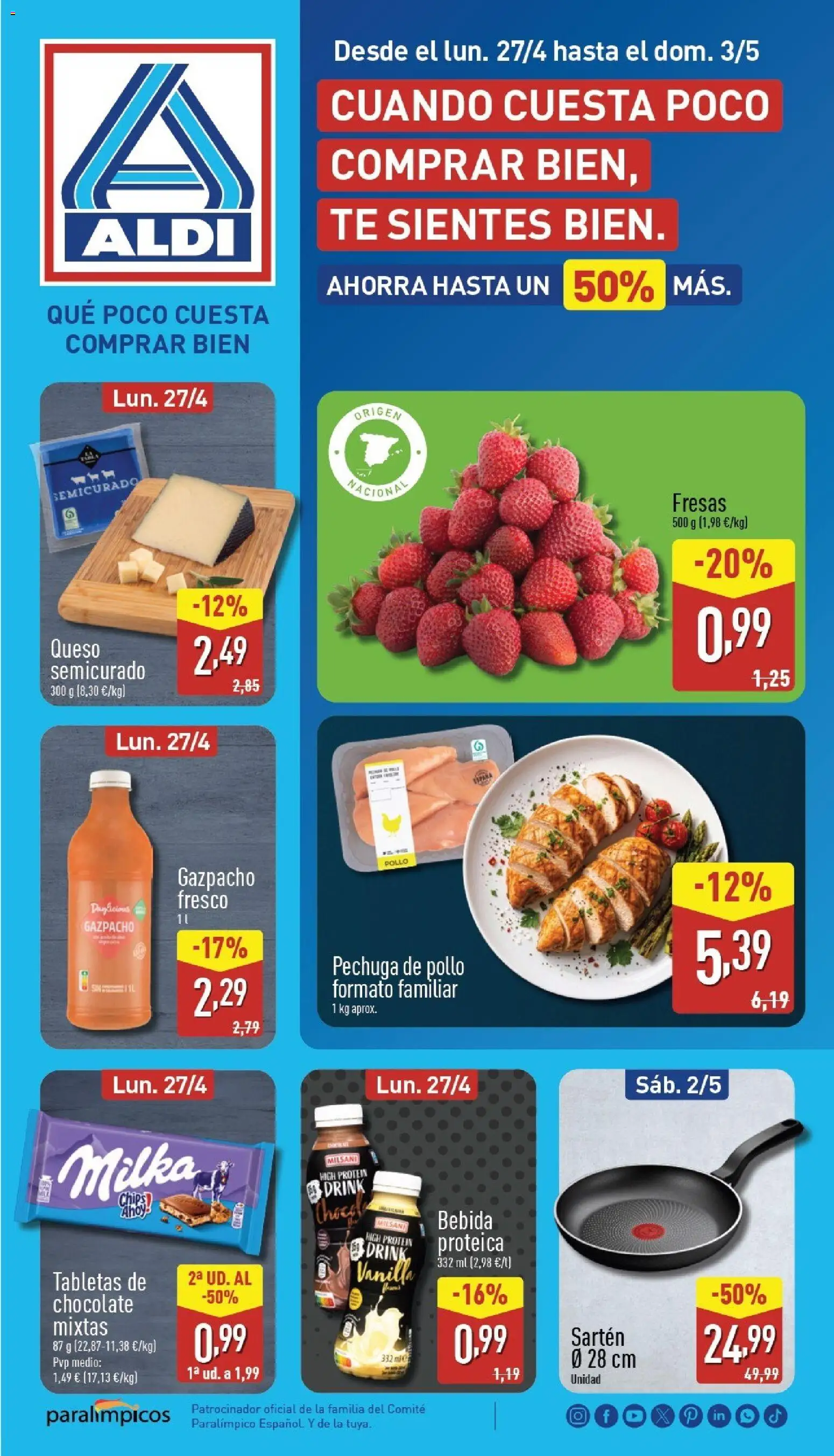Vista previa del folleto de la tienda Aldi válido desde el 27/04/2026 