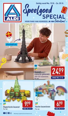 Voorbeeld van Aldi folder - Speelgoed special van winkel Aldi geldig vanaf 19-10-2026