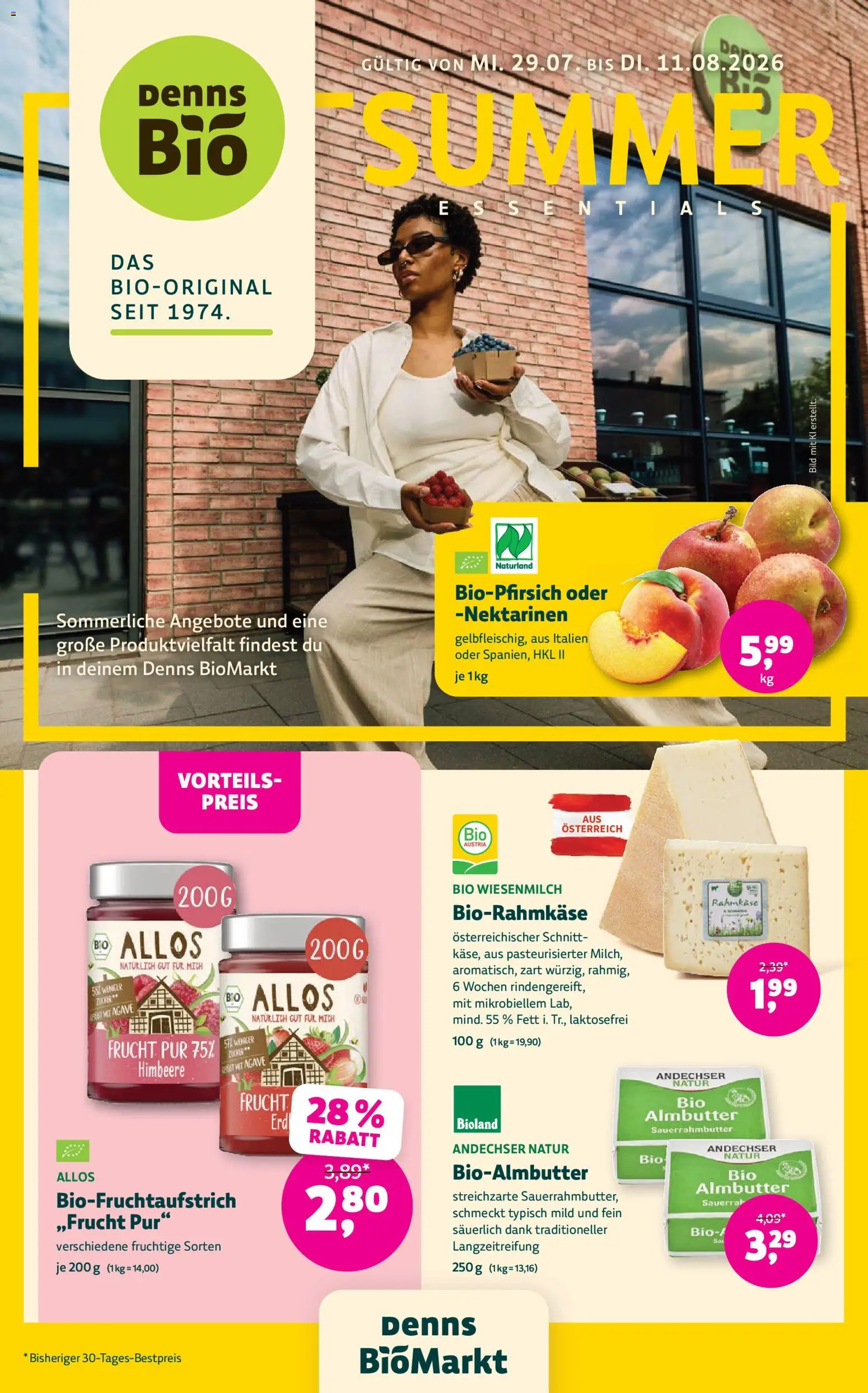 Vorschau der Angebote: Denns BioMarkt Denns BioMarkt Angebote gültig ab 29.07.2026