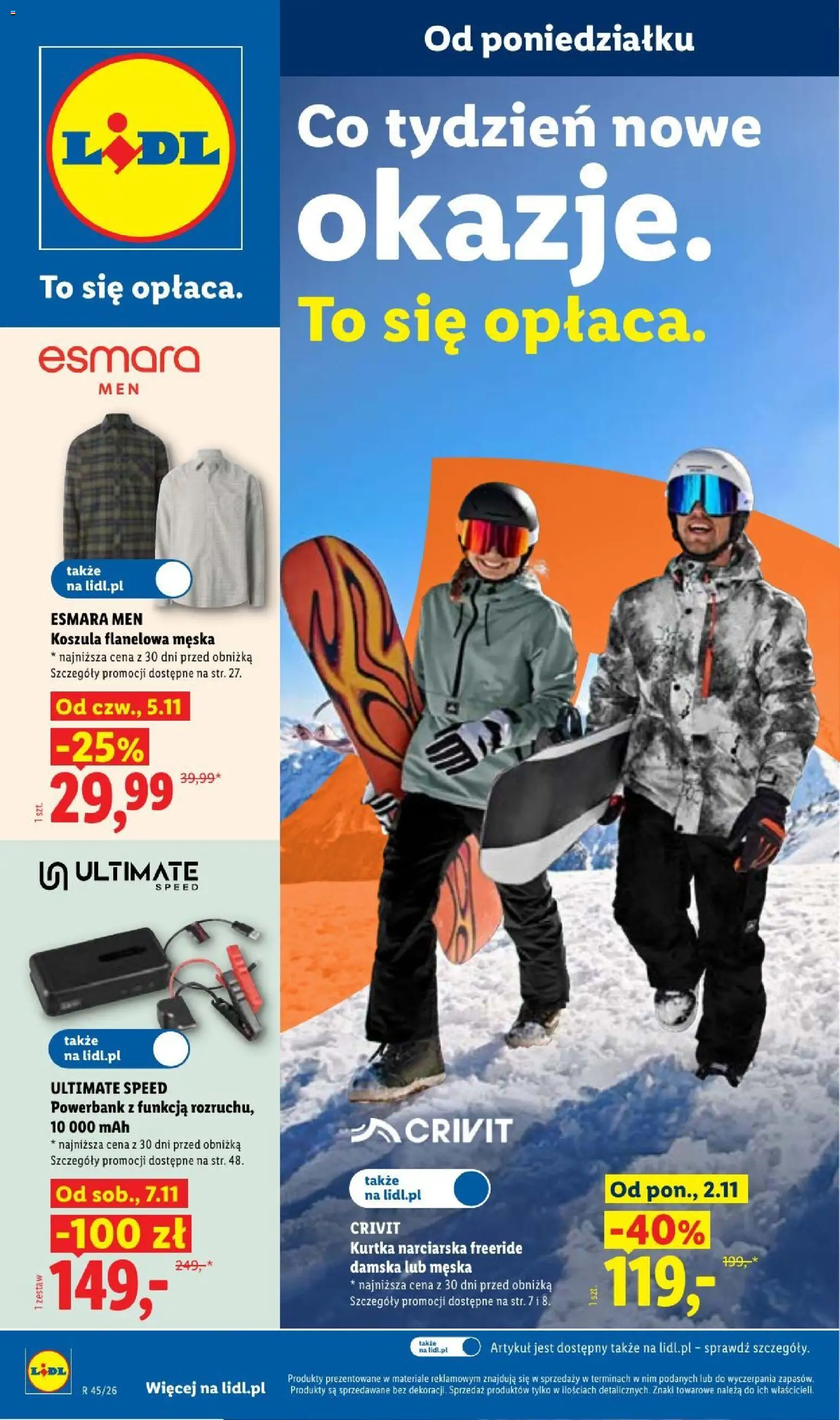 Pogląd gazetki "Lidl Katalog" ze sklepu Lidl ważnej od 02.11.2026