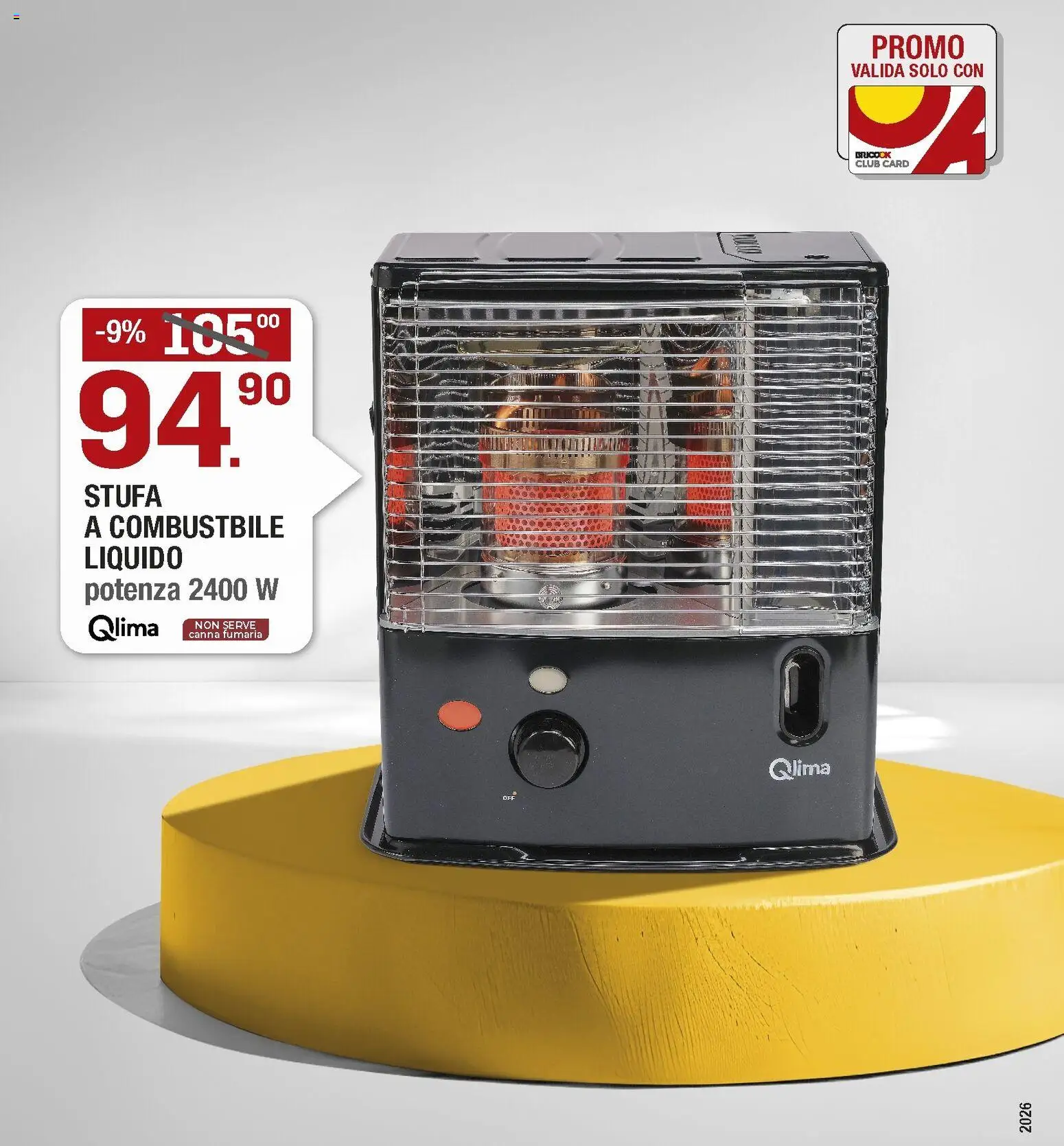 Anteprima dell'opuscolo Brico OK volantino dal negozio Brico OK valido da 26/10/2026 - Stufa