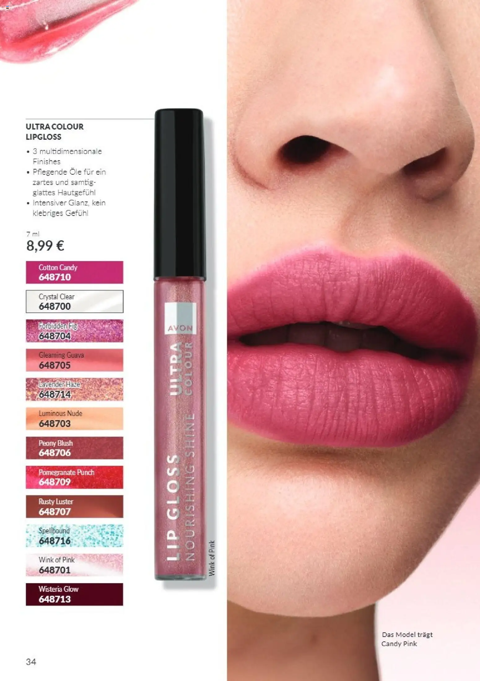 Vorschau von dem Prospekt des Geschäftes Avon, gültig ab dem 01.10.2026 - Blush, Lipgloss