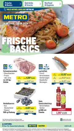 Vorschau von dem Prospekt des Geschäftes Metro, gültig ab dem 24.08.2026