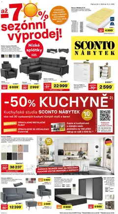 Náhled nabídky: Sconto nábytek Sconto nábytek leták platný od 20.05.2026