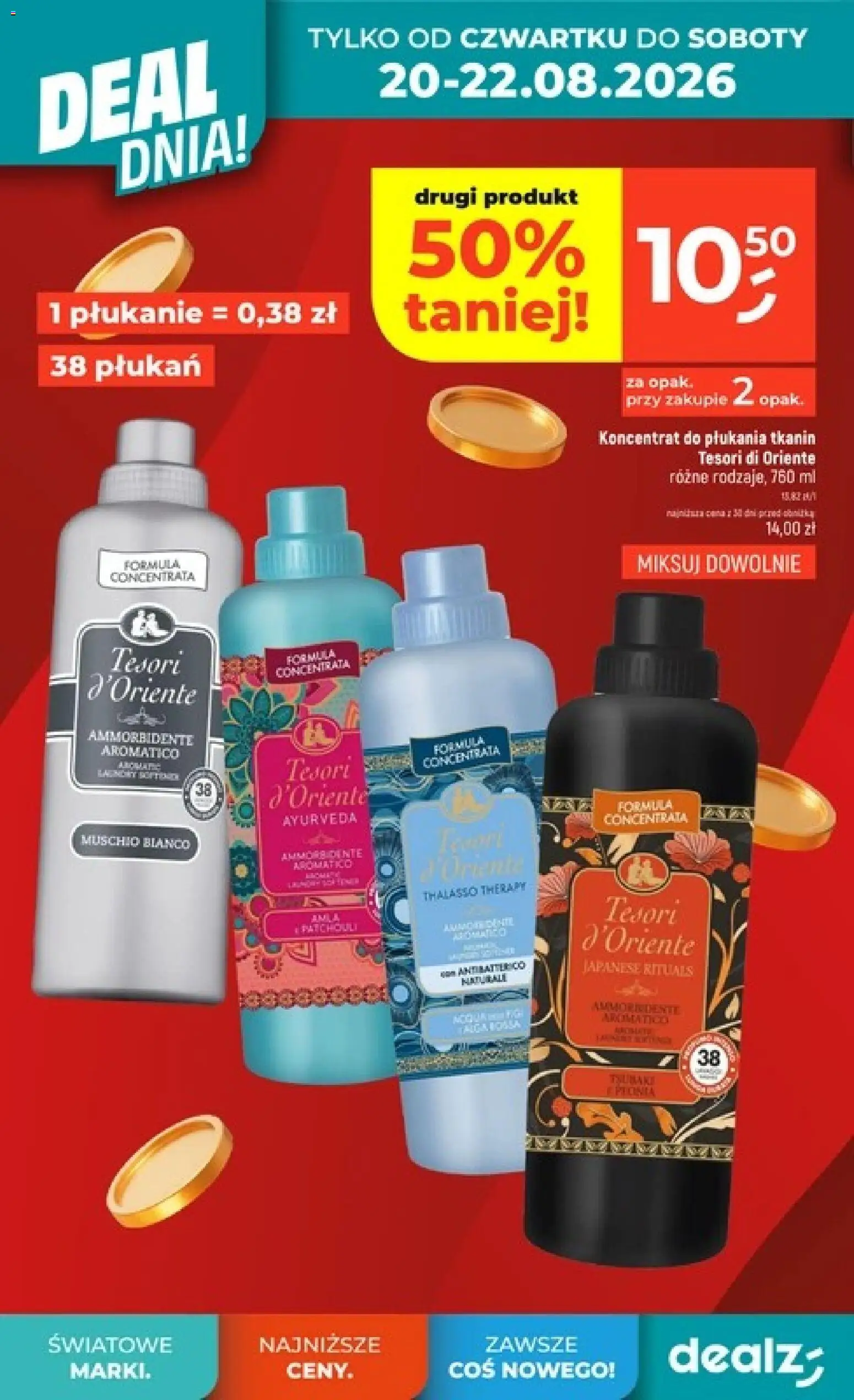 Pogląd gazetki "Dealz gazetka - Deal dnia" ze sklepu Dealz ważnej od 20.08.2026
