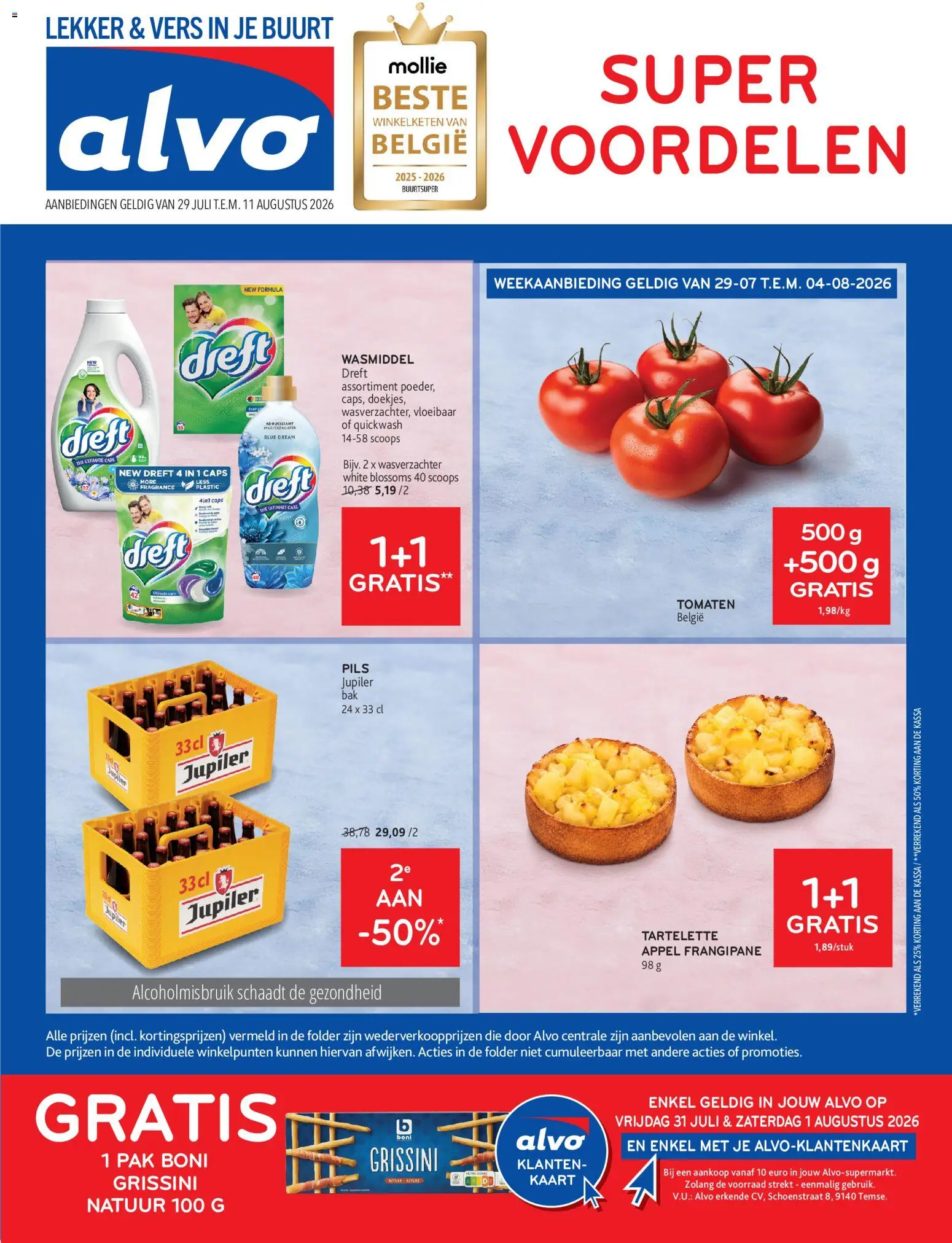 Voorbeeld van Alvo Folder van winkel Alvo geldig vanaf 29/07/2026