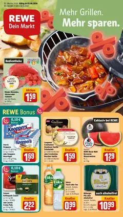 Vorschau von dem Prospekt des Geschäftes Rewe, gültig ab dem 03.08.2026