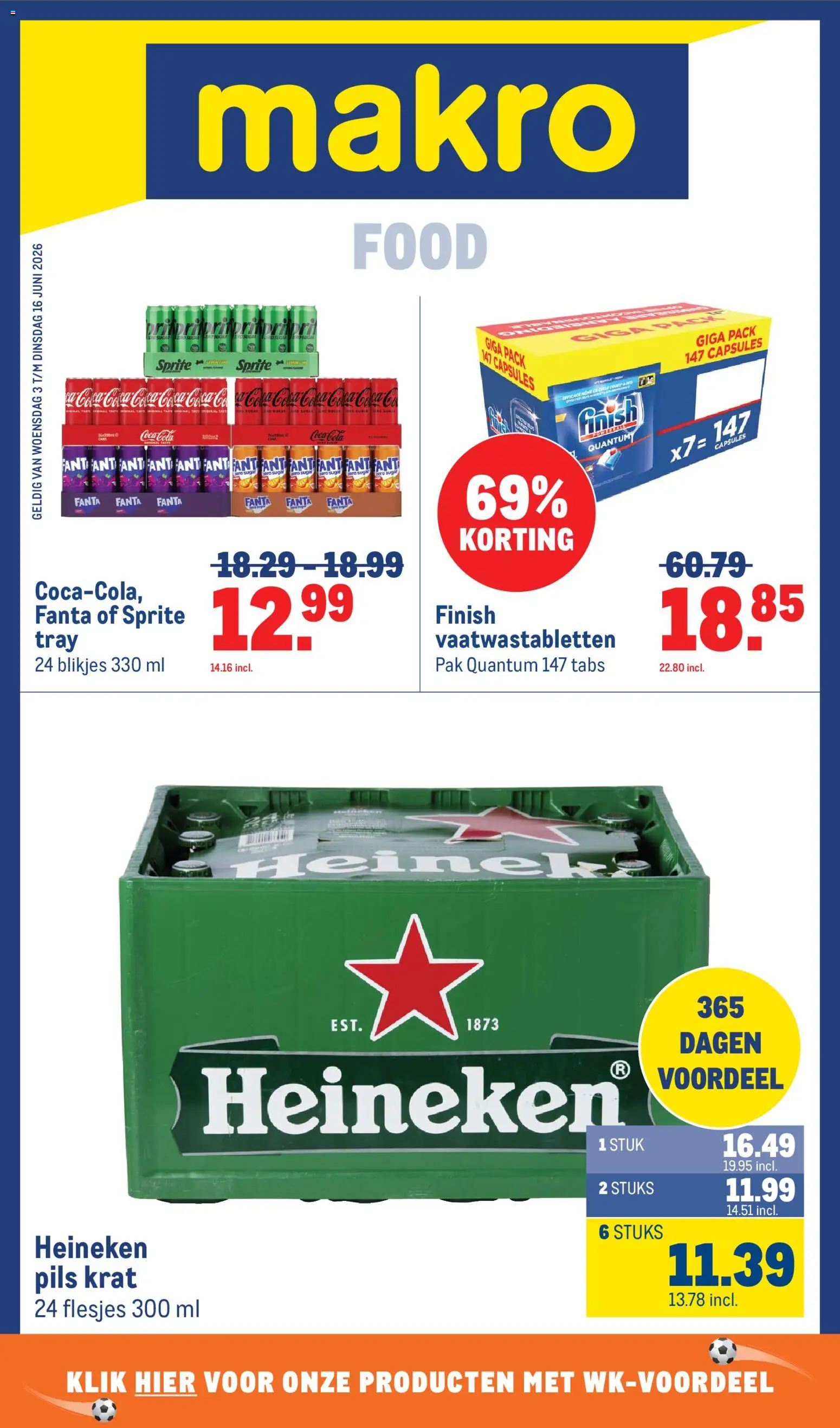 Voorbeeld van Makro folder van winkel Makro geldig vanaf 03-06-2026