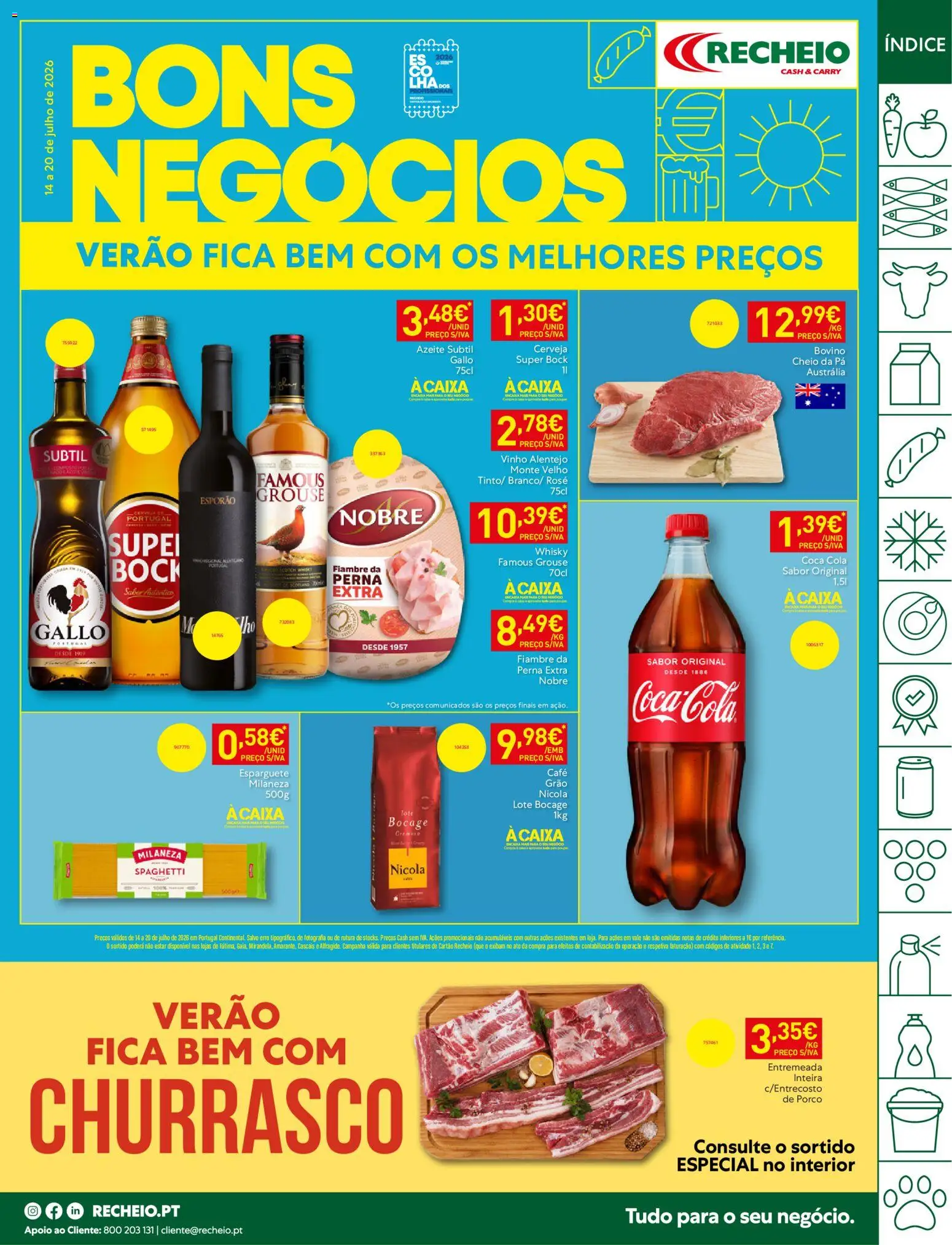 Pré-visualização do folheto da loja Recheio válida a partir de 14/07/2026