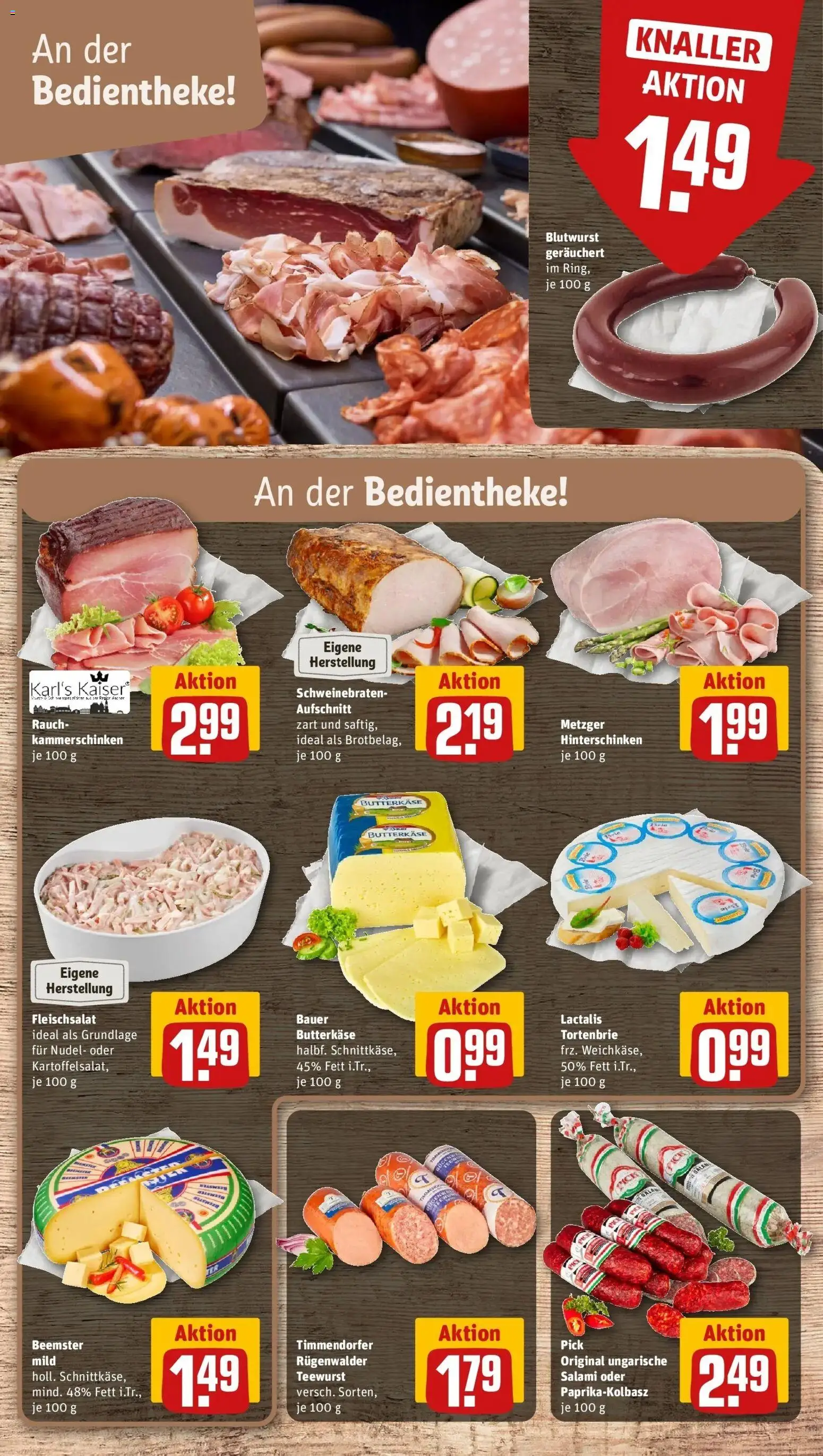 Vorschau von dem Prospekt des Geschäftes Rewe, gültig ab dem 19.10.2026