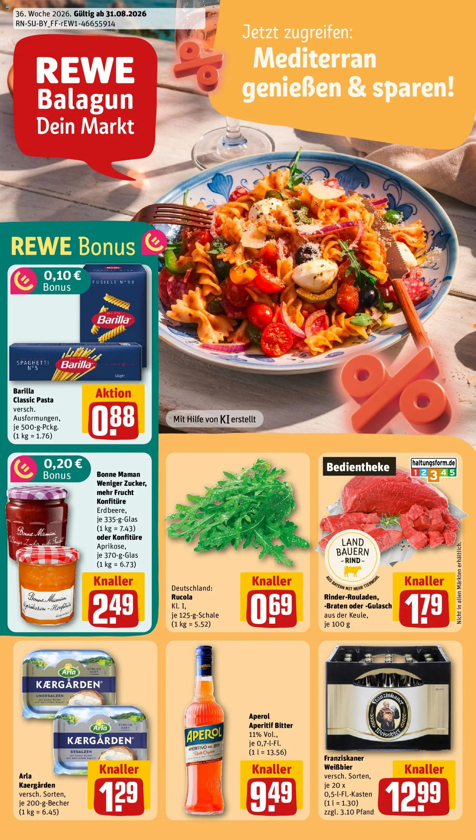 Voorbeeld van Rewe DE Folder van winkel Rewe DE geldig vanaf 31-08-2026
