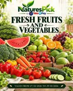 Preview of Take n Pay flyer valid from 27/10/2026