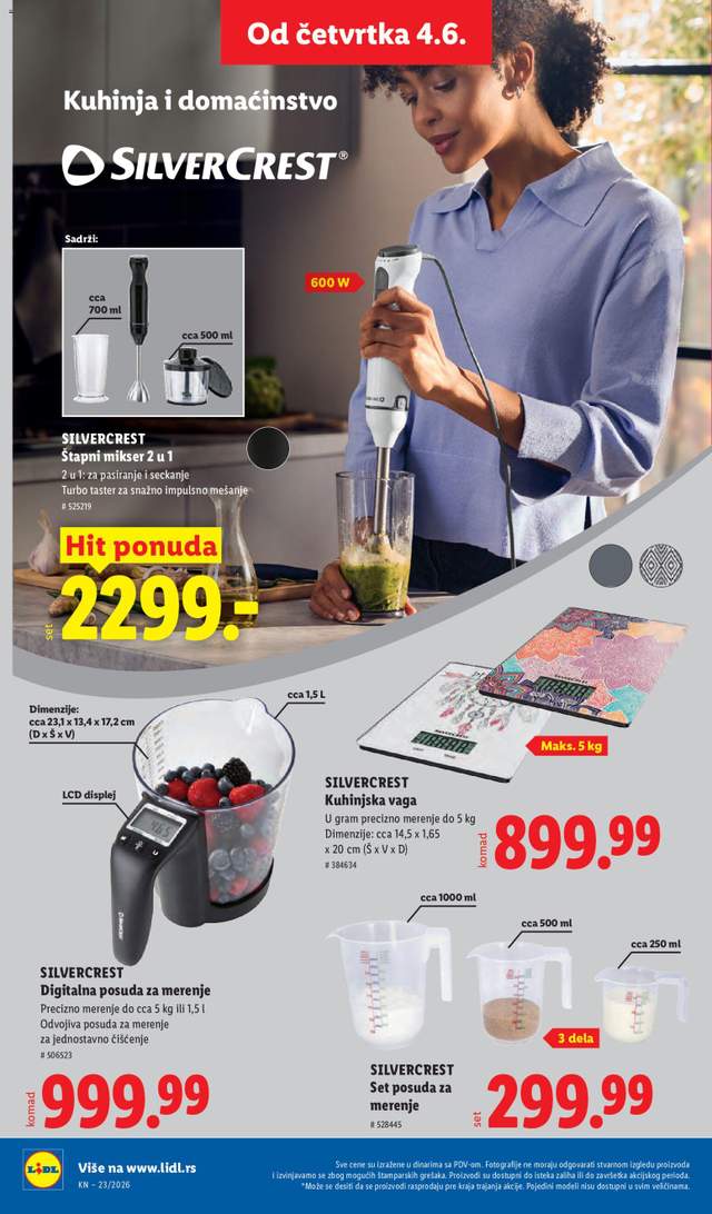 Novi Lidl katalog od 04.06.