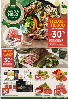 Forhåndsvis Coop Mega Mega Helg fra butikk Coop Mega gyldig fra 21/05/2026