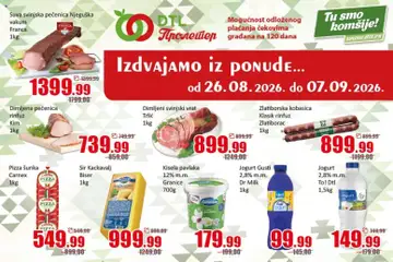 Pregled Metalac Proleter kataloga - važi od 26.08.2026