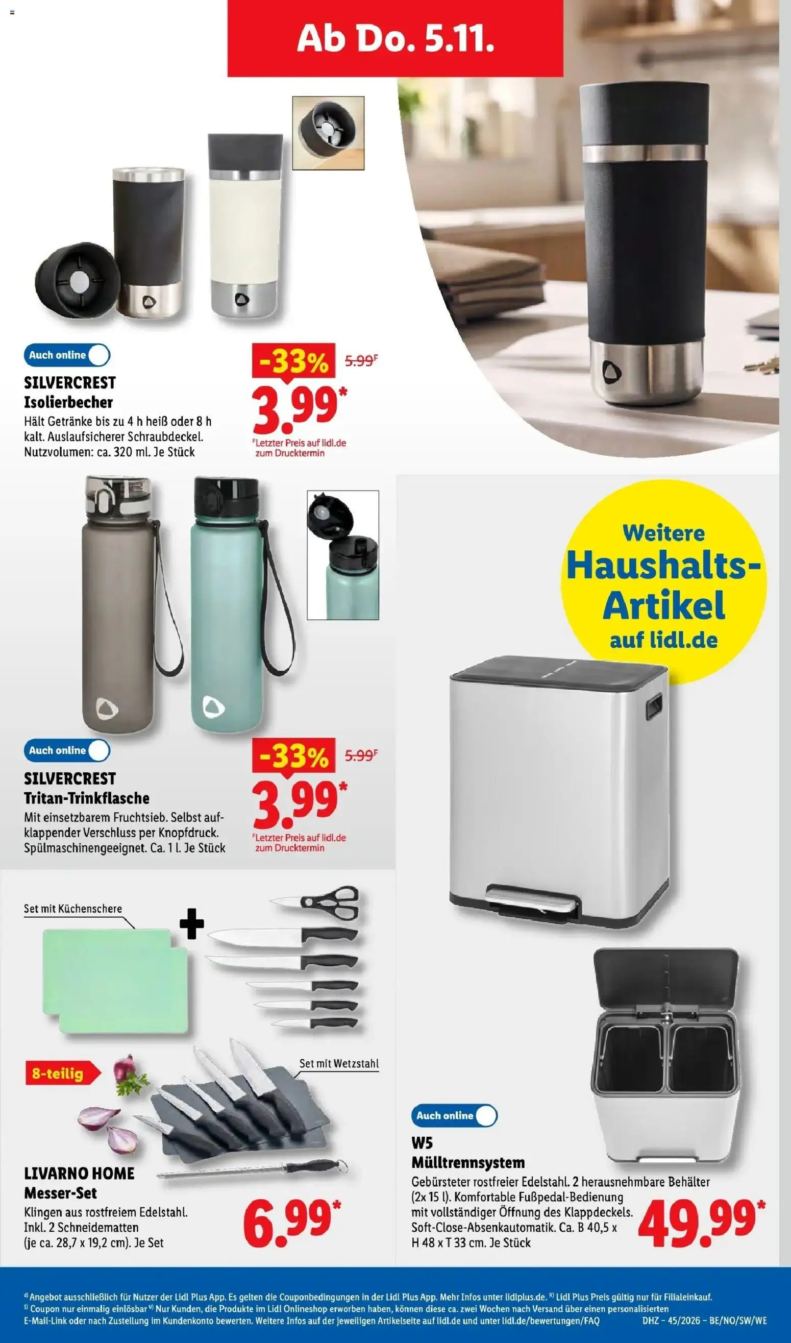 Vorschau von dem Prospekt des Geschäftes Lidl, gültig ab dem 02.11.2026