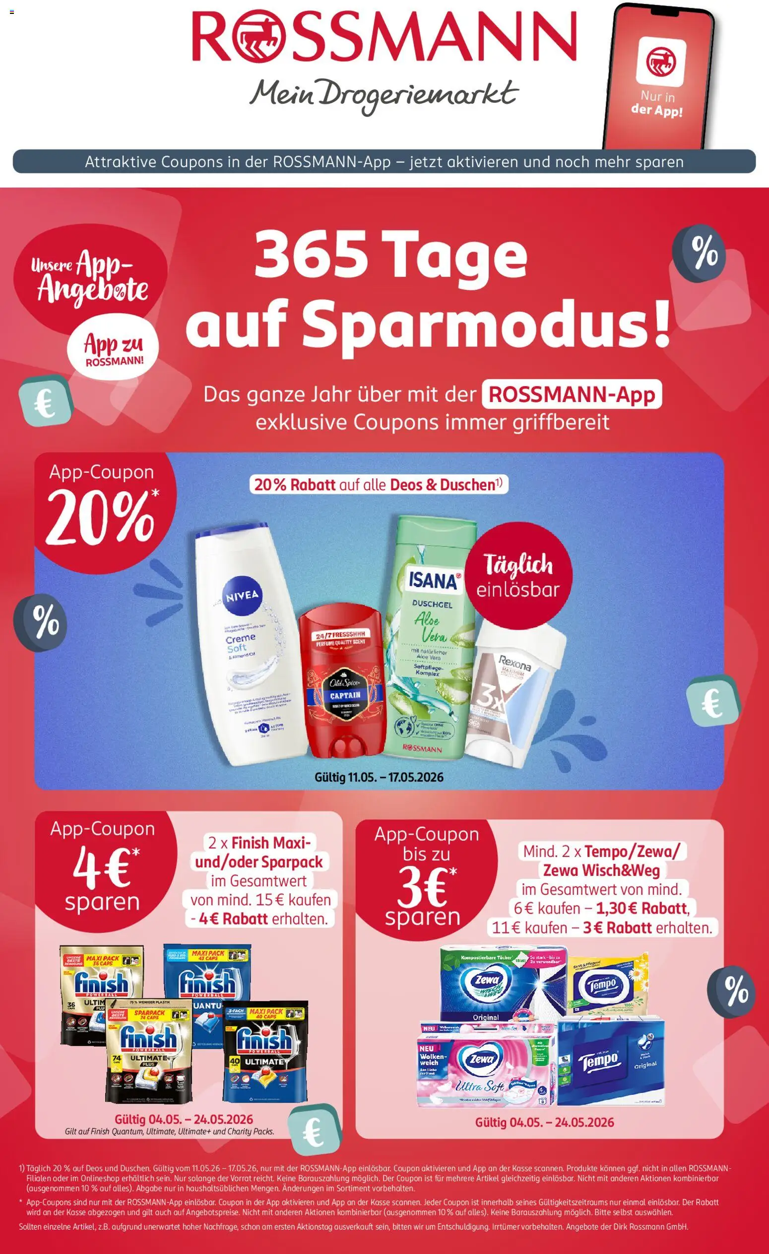 Vorschau von dem Prospekt des Geschäftes Rossmann, gültig ab dem 11.05.2026