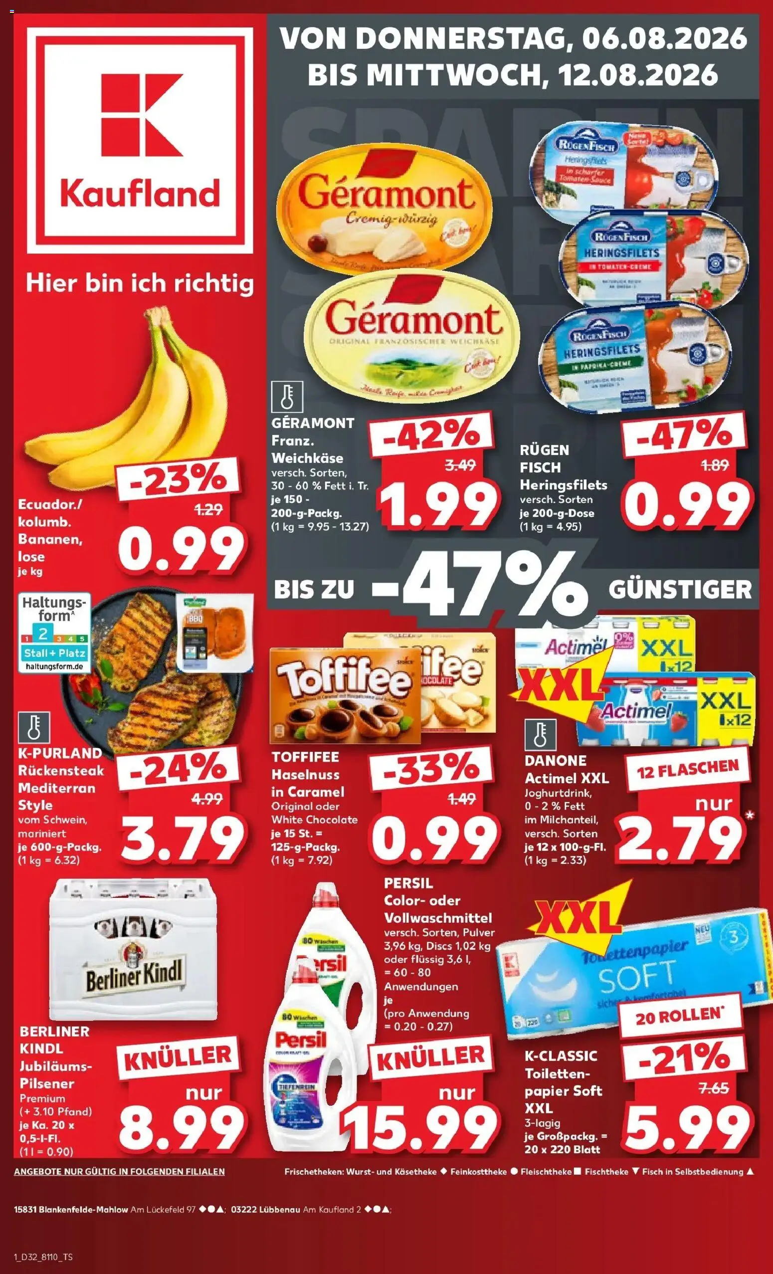 Vorschau von dem Prospekt des Geschäftes Kaufland, gültig ab dem 06.08.2026
