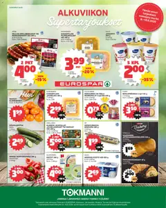 Kaupan Tokmanni Tokmanni - EUROSPAR esikatselu, voimassa 08/06/2026